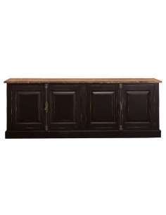 Credenza Orissa a 4 Ante in Legno Massello colorato o rustica MS408B