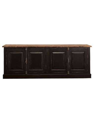 Credenza Orissa a 4 Ante in Legno Massello colorato o rustica MS408B