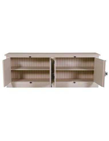 Credenza Orissa a 4 Ante in Legno Massello colorato o rustica MS408B