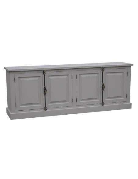 Credenza Orissa a 4 Ante in Legno Massello colorato o rustica MS408B