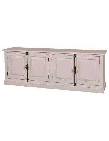 Credenza Orissa a 4 Ante in Legno Massello colorato o rustica MS408B