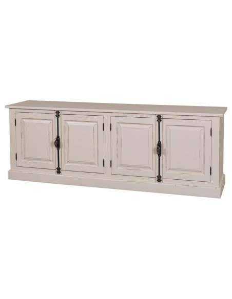 Credenza Orissa a 4 Ante in Legno Massello colorato o rustica MS408B