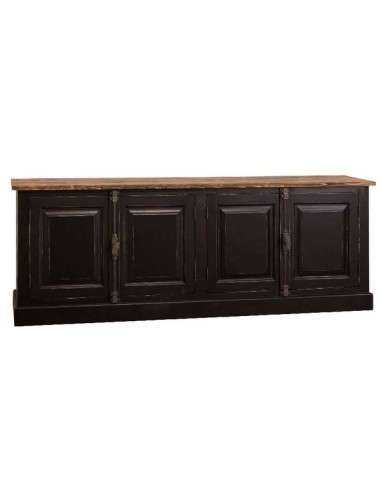 Credenza Orissa a 4 Ante in Legno Massello colorato o rustica MS408B