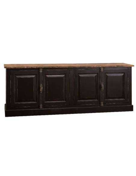 Credenza Orissa a 4 Ante in Legno Massello colorato o rustica MS408B