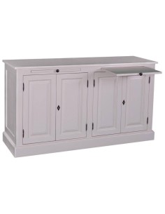 Credenza bassa 151 cm in legno di pino – stile rustico 2