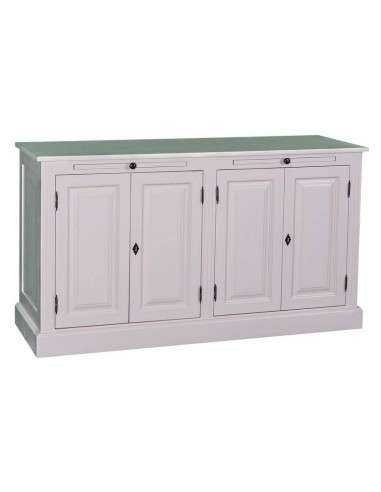 Credenza bassa 151 cm in legno di pino – stile rustico