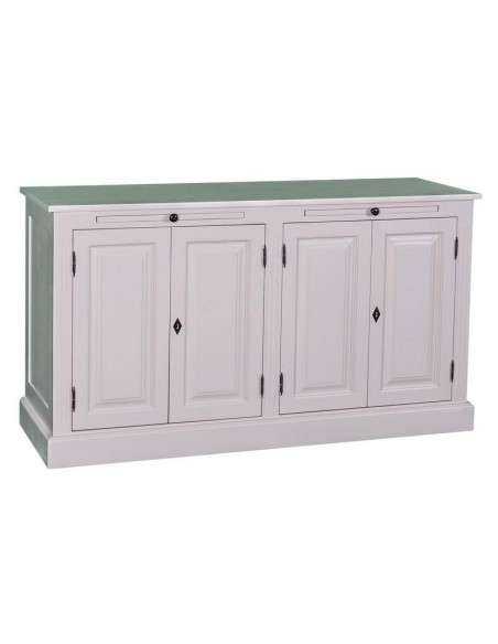 Credenza bassa 151 cm in legno di pino – stile rustico