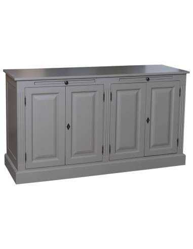 Credenza bassa 151 cm in legno di pino – stile rustico