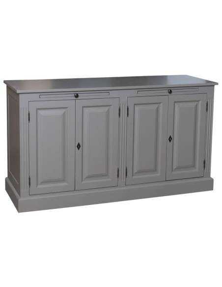 Credenza bassa 151 cm in legno di pino – stile rustico