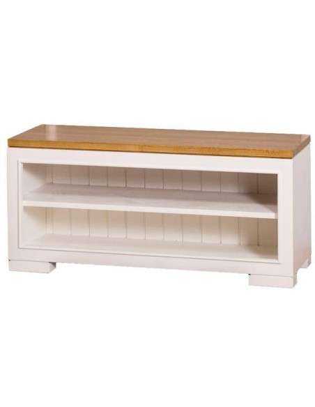 mobile portascarpe country con appendi cappotti e ripiano MS640