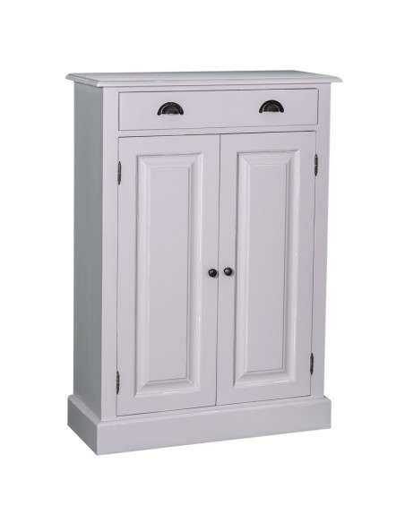 Credenza 2 ante e 2 cassetti country in legno colorato MS422