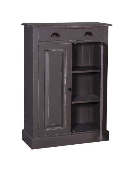 Credenza 2 ante e 2 cassetti country in legno colorato MS422