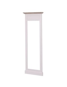 Specchio da ingresso o cabina armadio in stile country legno figura intera MS724
