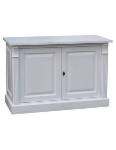 Credenza bassa country con 2 ante colorata o rustica 116cm MS75B