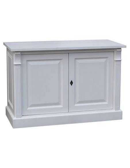 Credenza bassa country con 2 ante colorata o rustica 116cm MS75B