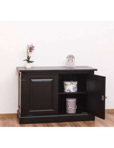 Credenza bassa country con 2 ante colorata o rustica 116cm MS75B