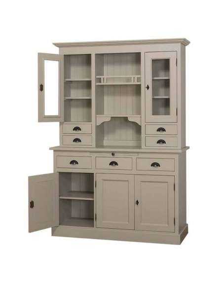 Credenza country in legno massello 2 corpi MS232