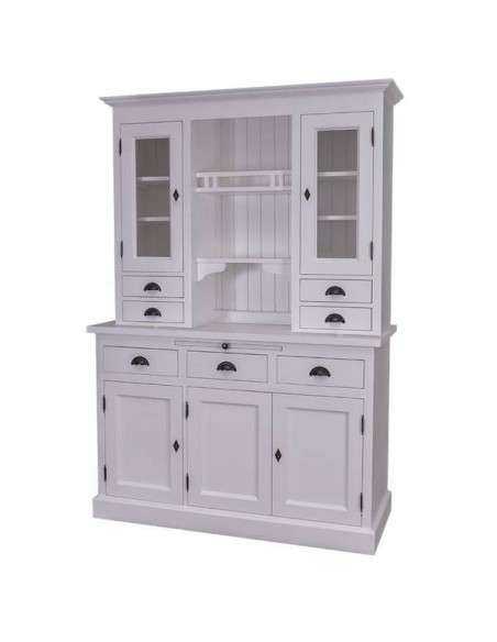 Credenza country in legno massello 2 corpi MS232