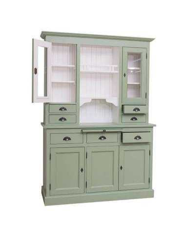 Credenza country in legno massello 2 corpi MS232