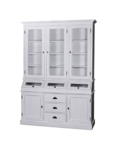 Credenza 2 corpi stile country in legno MS24