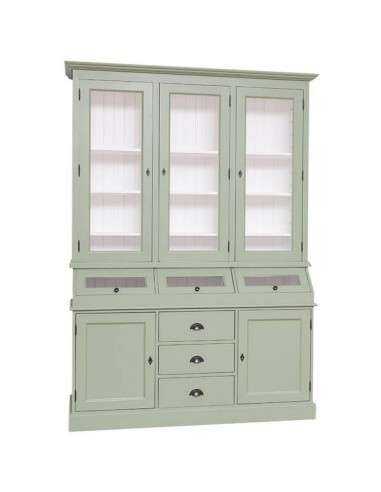 Credenza 2 corpi stile country in legno MS24