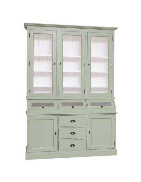 Credenza 2 corpi stile country in legno MS24