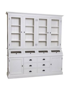 Credenza 2 corpi stile country in legno MS25