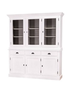Credenza due corpi ante cassetti legno colorato MS265