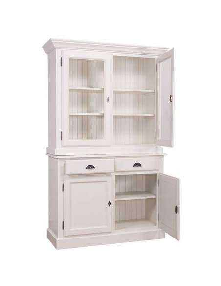 Credenza due corpi ante cassetti provenzale e country MS264