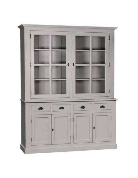 Credenza due corpi provenzale colorata MS165