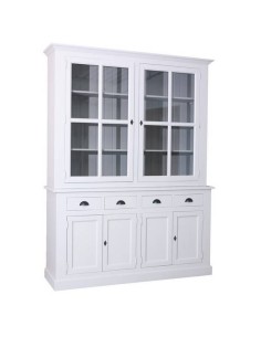 Credenza due corpi provenzale colorata MS165 2