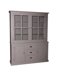 Credenza due corpi cassetti verticale 6 ante provenzale colorata MS165V
