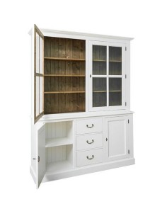 Credenza due corpi cassetti verticale 6 ante provenzale colorata MS165V 2