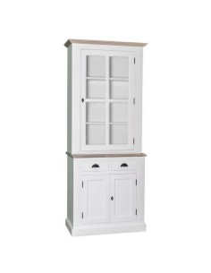Credenza due corpi 3 ante 2 cassetti provenzale colorata MS70