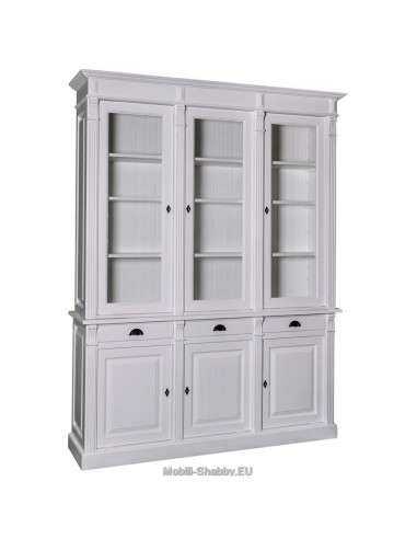 Credenza due corpi ante e cassetti shabby chic MS23B+297S
