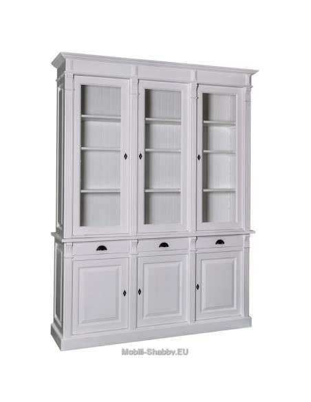 Credenza due corpi ante e cassetti shabby chic MS23B+297S