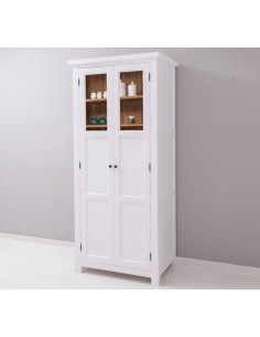 Dispensa cucina country colorata con porta oggetti MS706