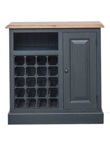 credenza bar porta bottiglie legno MS579