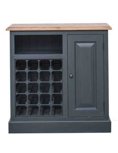 credenza bar porta bottiglie legno MS579