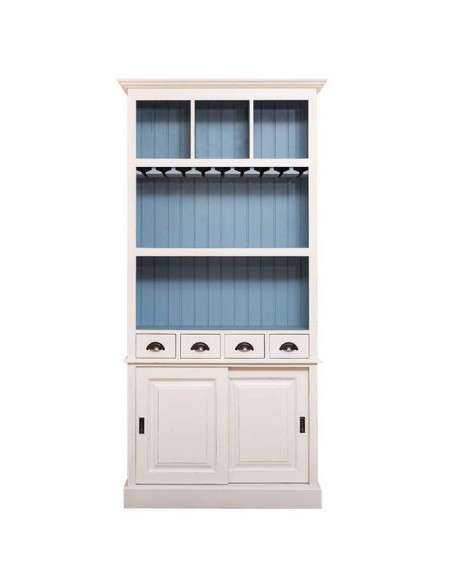 portabottiglie provenzale legno MS218