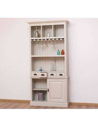 portabottiglie provenzale legno MS218