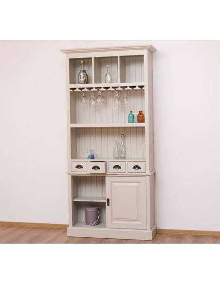 portabottiglie provenzale legno MS218