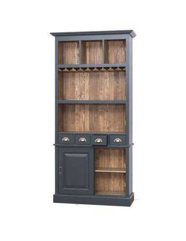 portabottiglie provenzale legno MS218