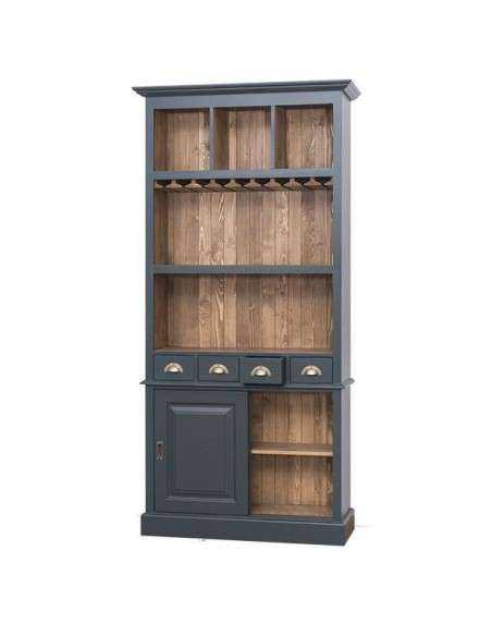portabottiglie provenzale legno MS218