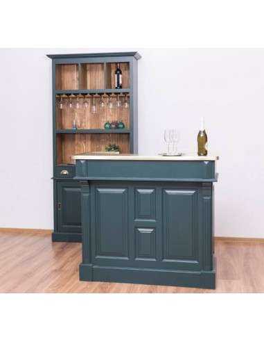 portabottiglie provenzale legno MS218