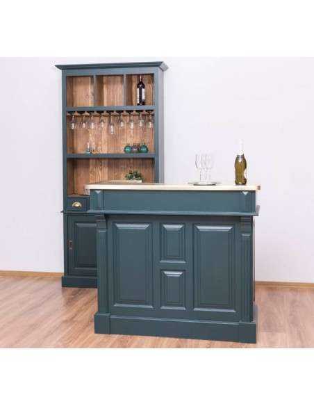 portabottiglie provenzale legno MS218