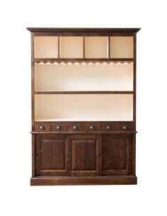 credenza porta bicchieri e bottiglie legno MS2364