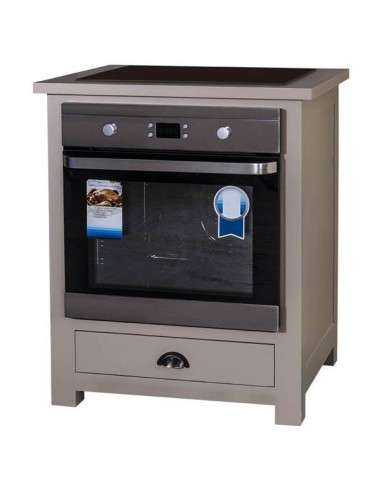 Cucina modulo forno e fuochi legno MS371