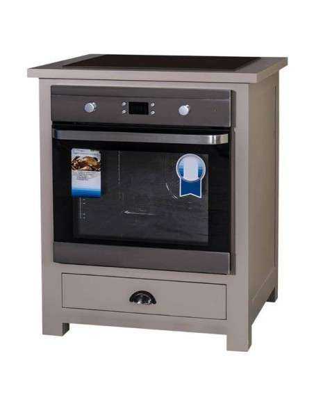 Cucina modulo forno e fuochi legno MS371