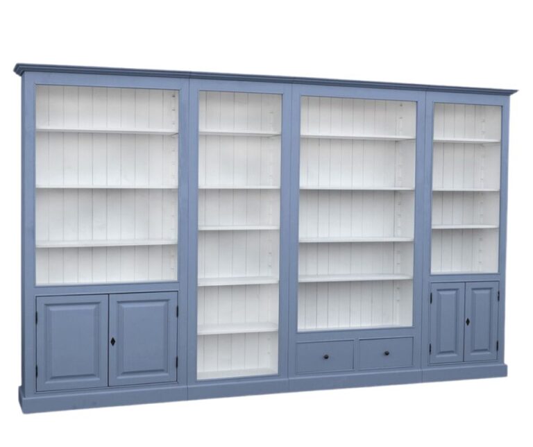 Libreria country azzurra